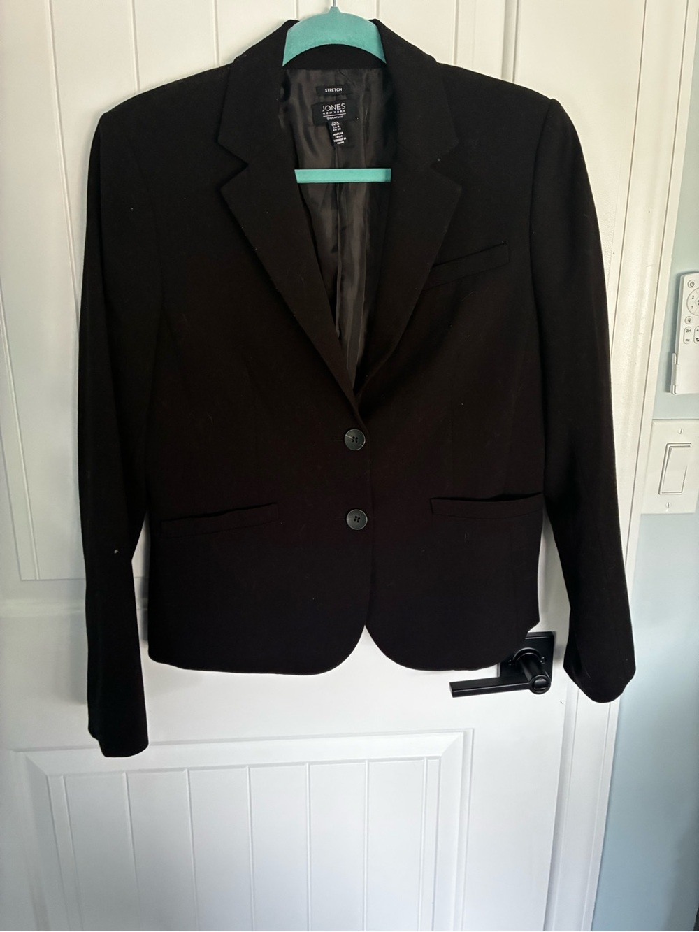 Jones New York Black Women's Single-Breasted Blazer